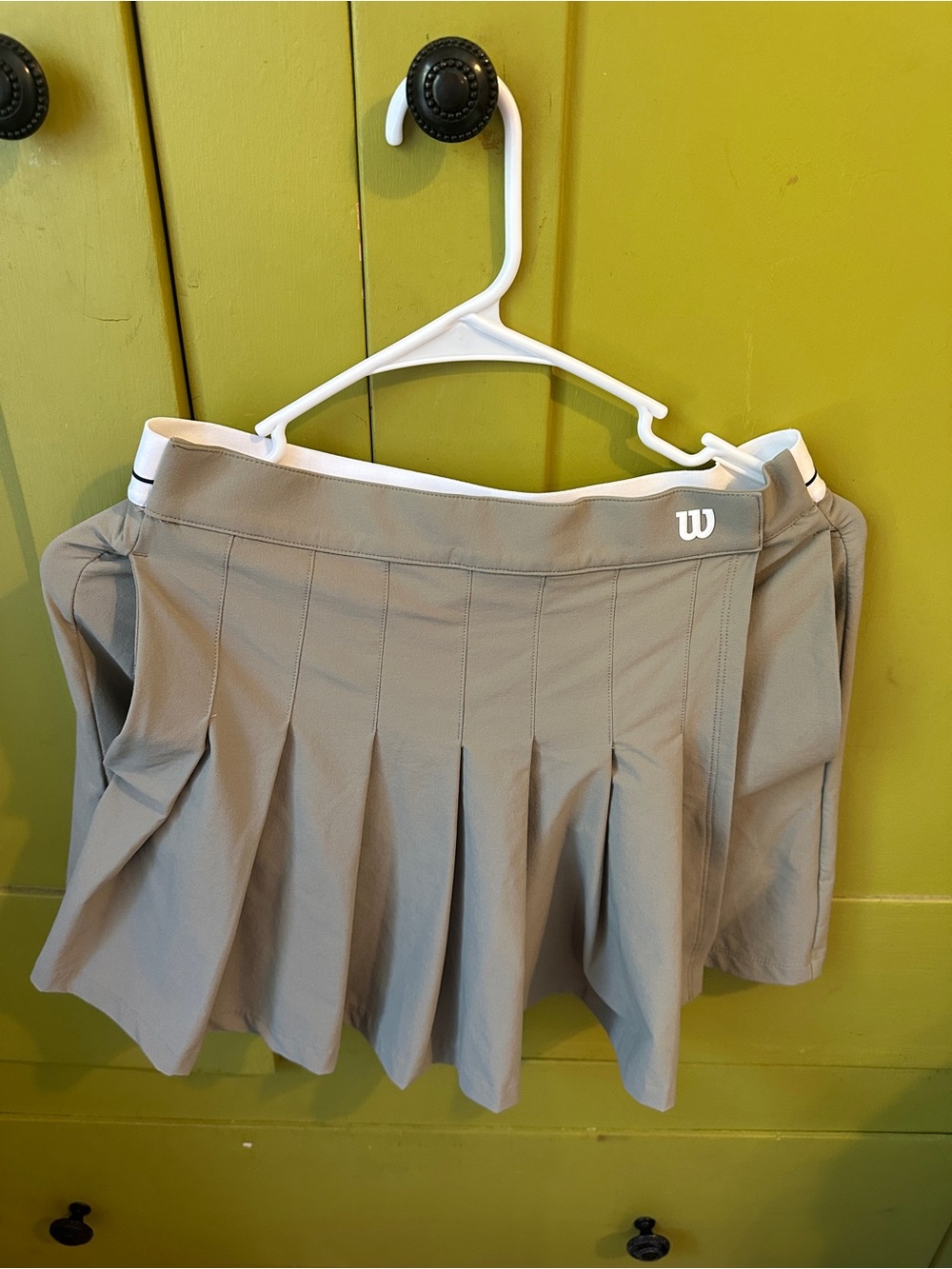 Wilson Gray Sage Green Athletic Skort